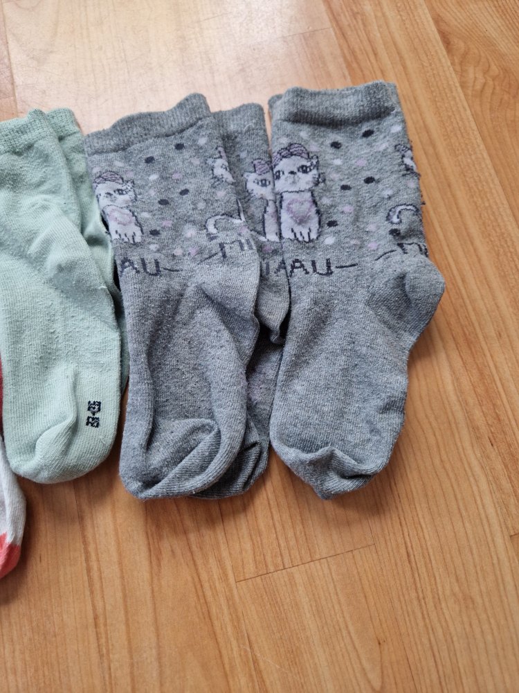 Socken Strümpfe mit Einhorn Katze Fuchs  Größe 23-26