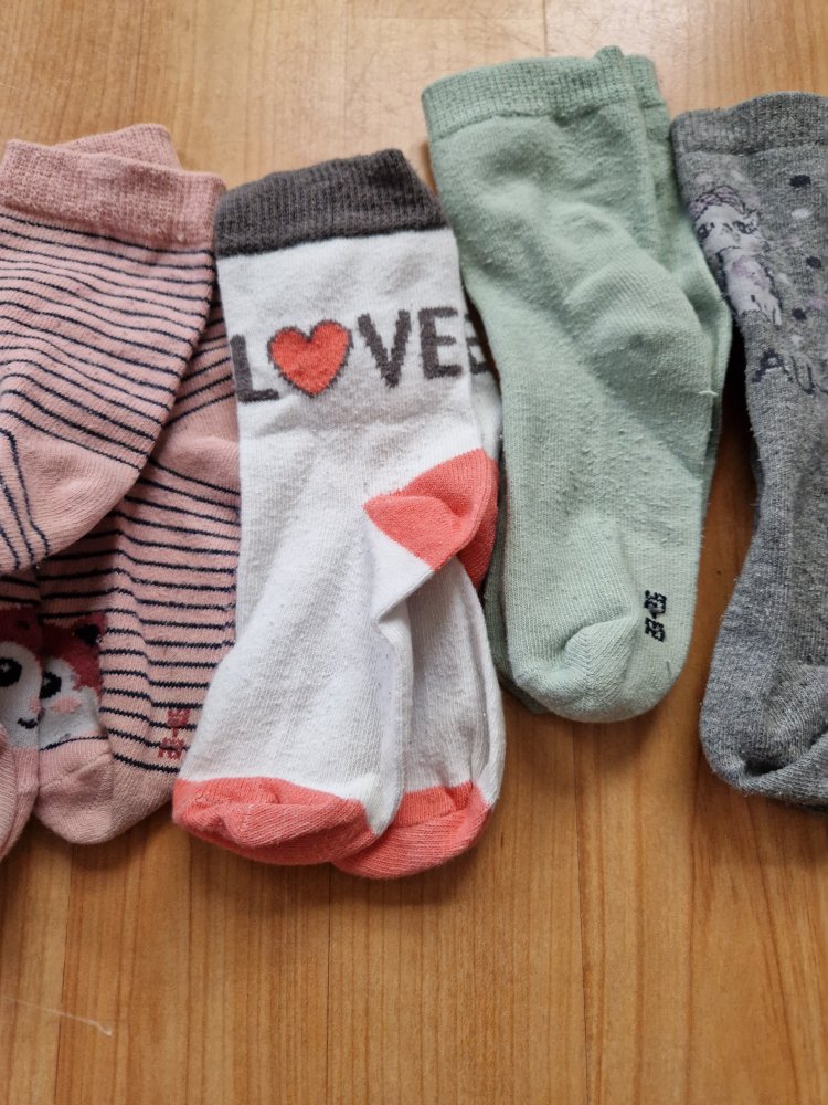 Socken Strümpfe mit Einhorn Katze Fuchs  Größe 23-26