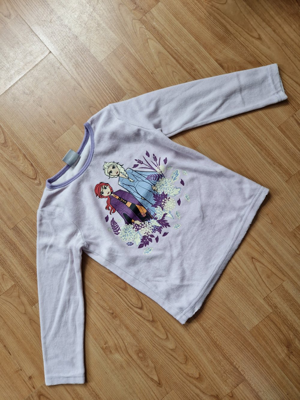 Schlafanzugoberteil Frozen 2 Anna Elsa Größe 110/116
