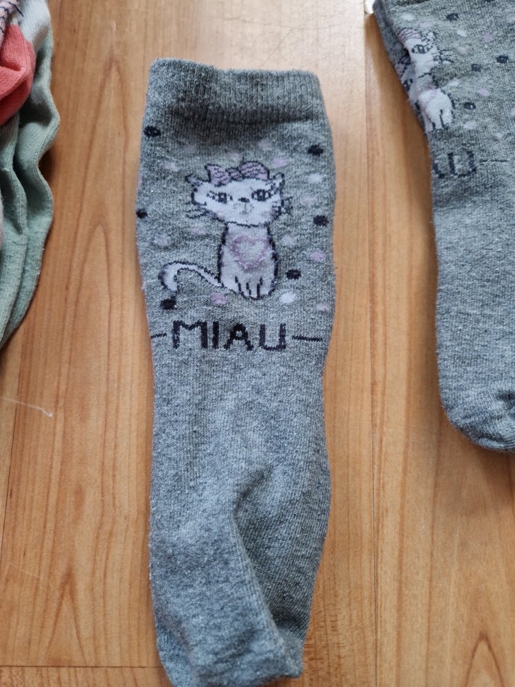 Socken Strümpfe mit Einhorn Katze Fuchs  Größe 23-26