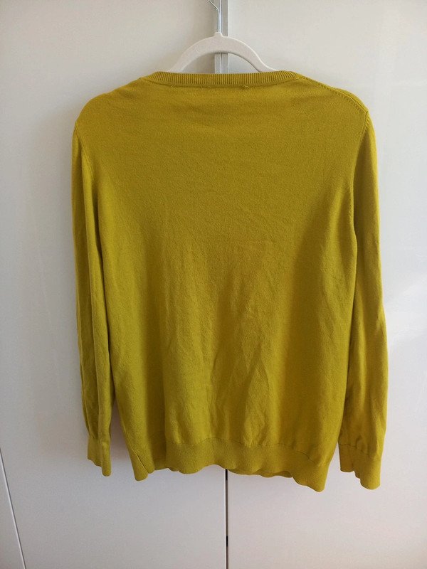 S. Oliver Strickjacke Gr 44/XXL, Damen, Curvy, grün, senfgrün