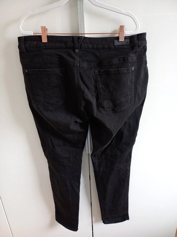 S. Oliver Jeans Gr 44/XXL Damen, schwarz, Skinny, Herbst, curvy