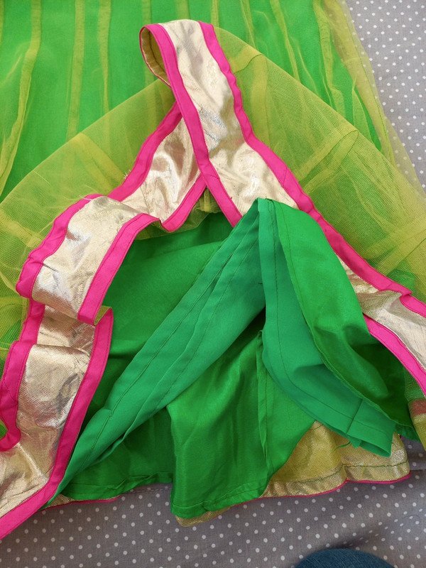 Hippie Bollywood Kostüm Fasching Gr 36/38, S/M, Damen, Karneval