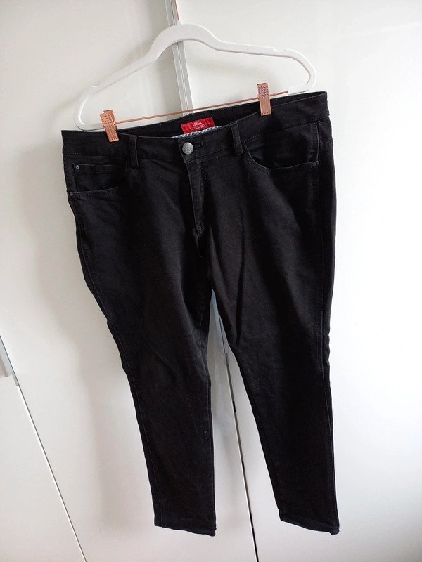 S. Oliver Jeans Gr 44/XXL Damen, schwarz, Skinny, Herbst, curvy