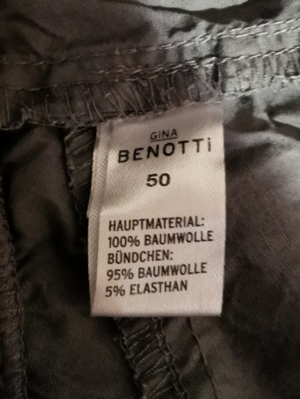 3er Set Hosen von Gina Benotti (Gr. 50)