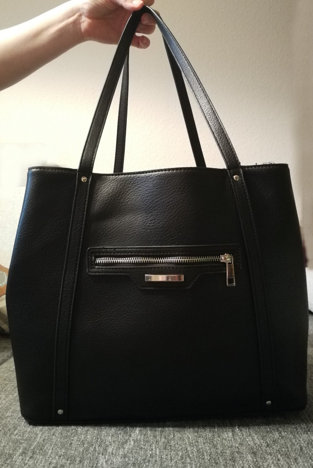 schwarzer Shopper