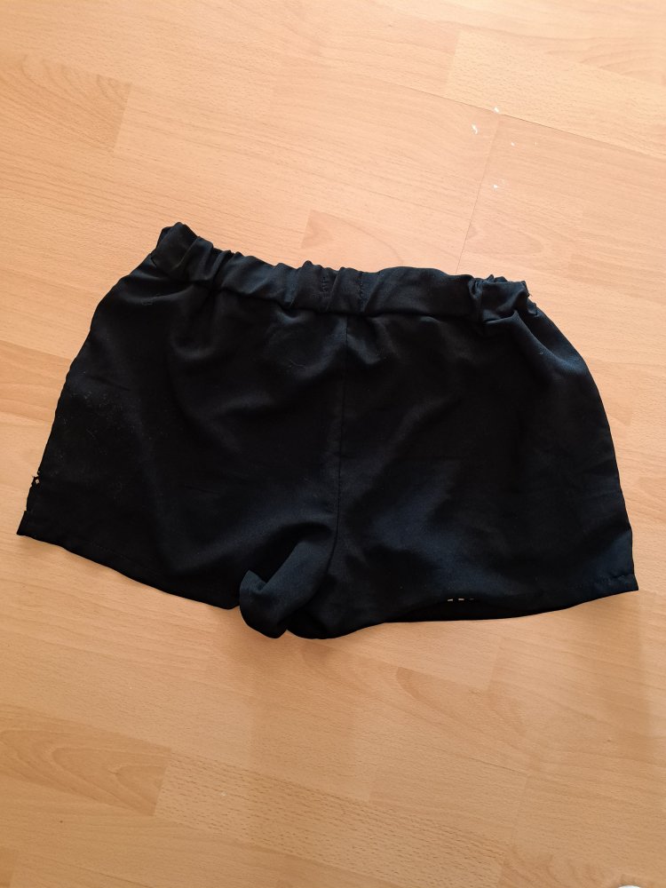Cutout Shorts Gr. 38 Stoff Hose