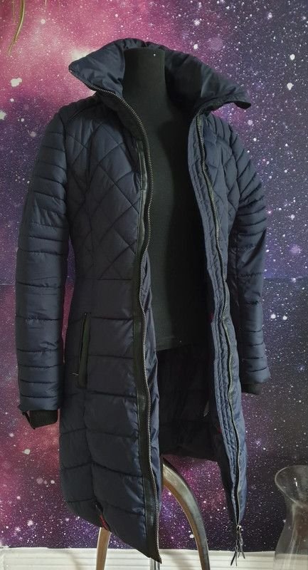 Langer Wintermantel, Damen Größe: S