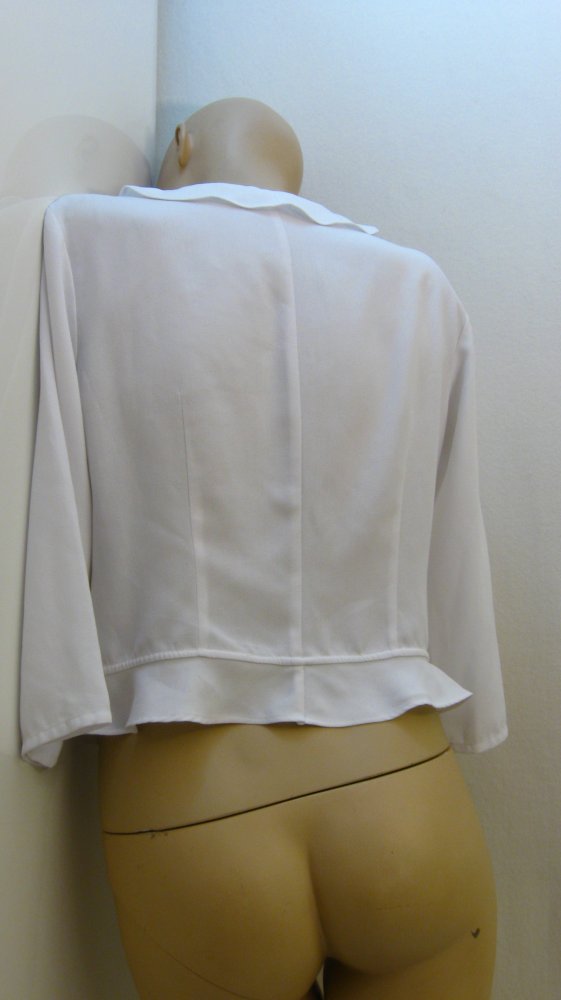 Rüschen/ Volant Bluse, Gr. 34 (36)