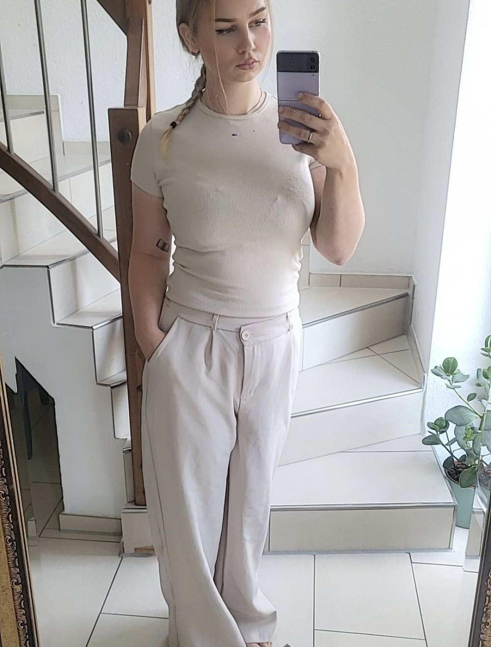 Stoffhose