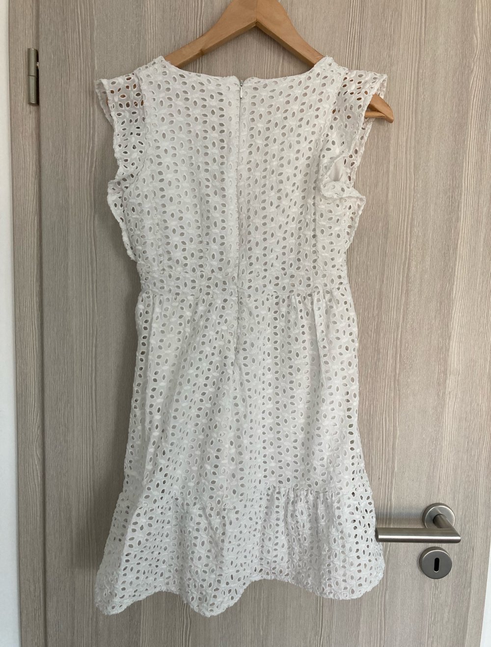 weißes Kleid Gr S