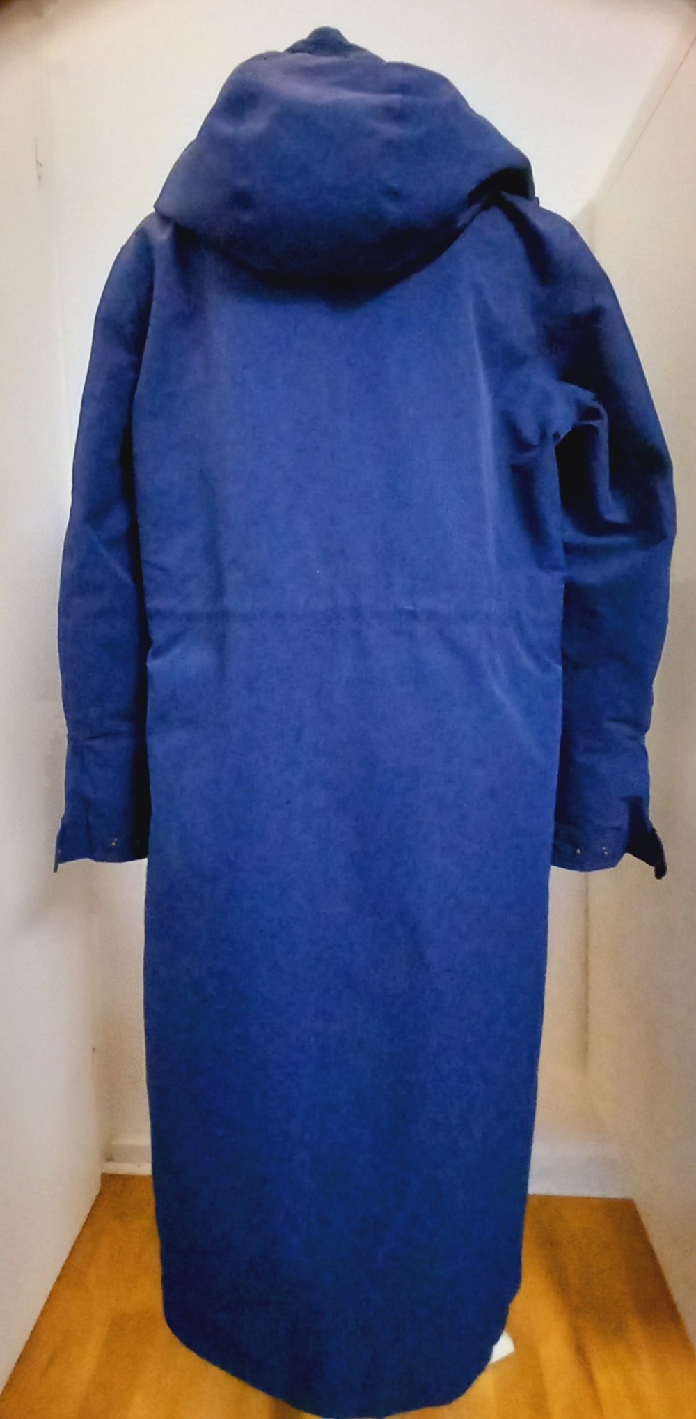 Primaloft Langer Kapuzen Wintermantel Gr M l 50 midnight blue Herren  oder  Damen 42 44