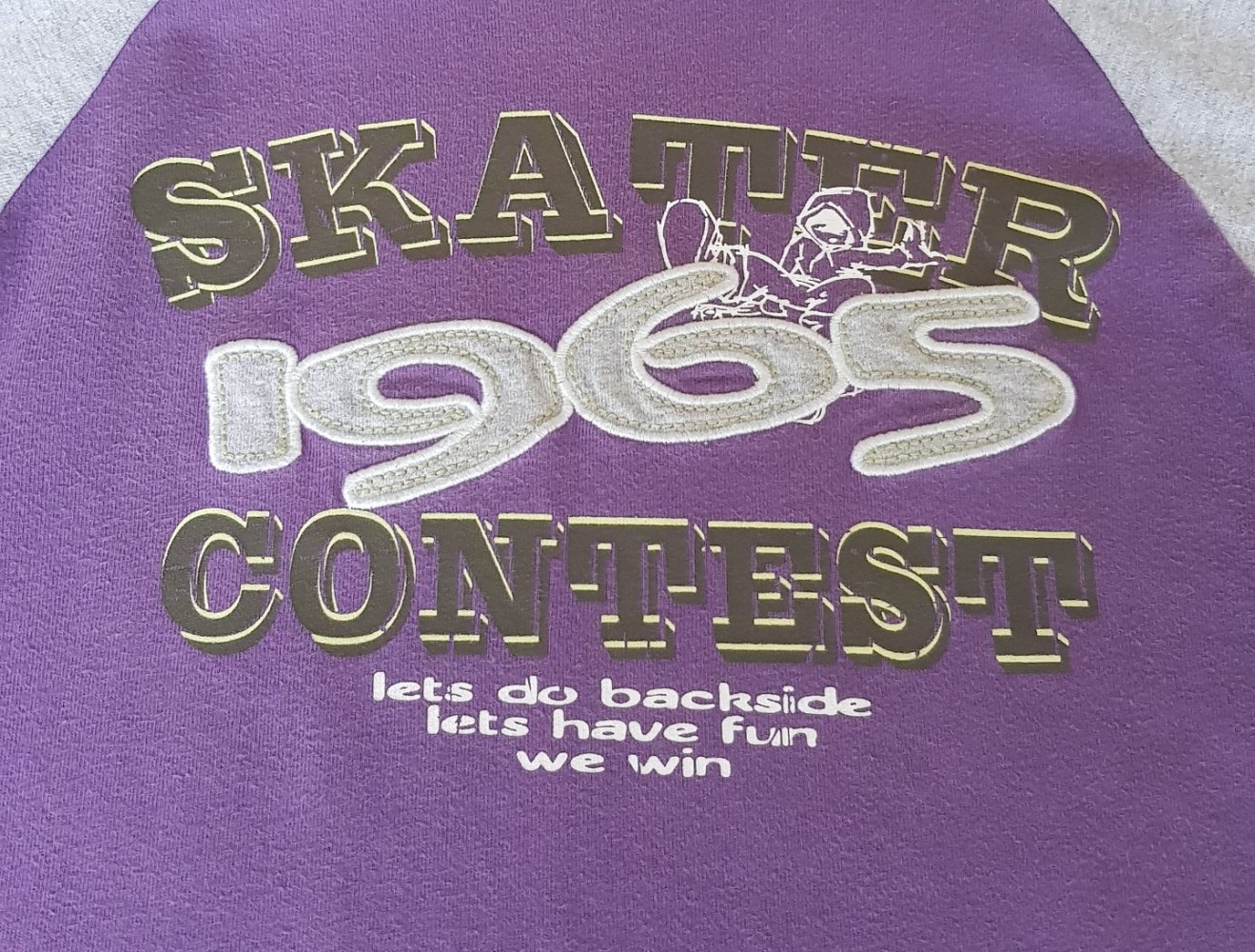 Langarmshirt Gr.98 #Topolino #grau #lila