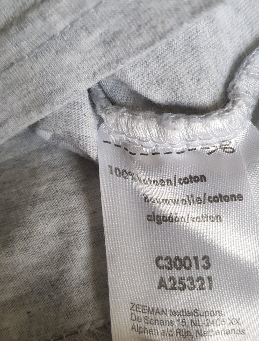 Langarmshirt Gr.56 #Panda #grau