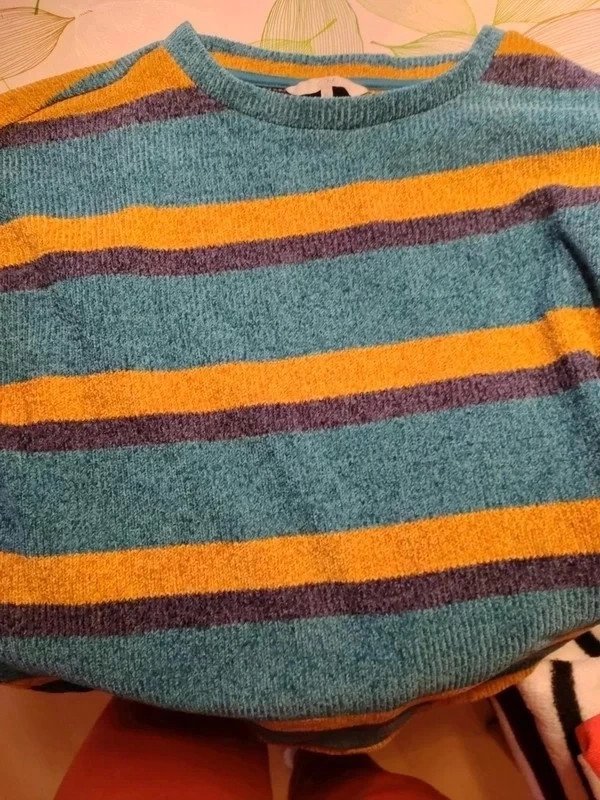 gestreifter Pullover Gr.XL