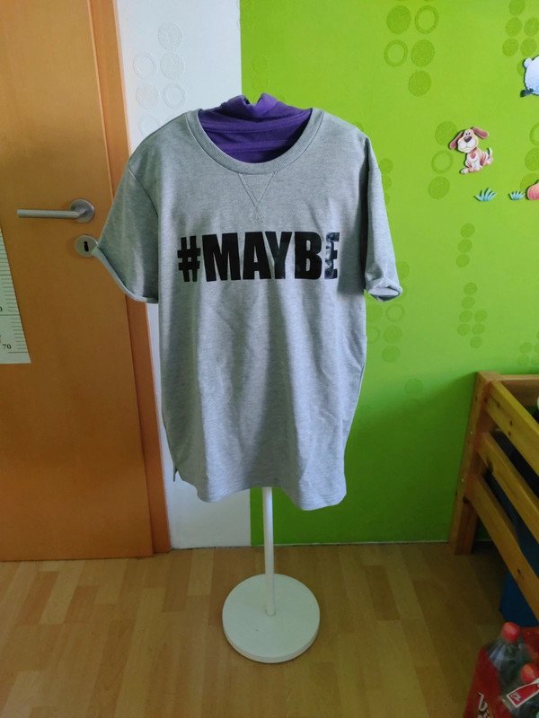 graues T-shirt Gr.M