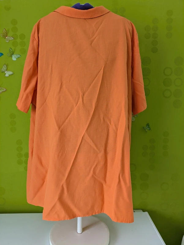 orange Bluse Gr.50/52