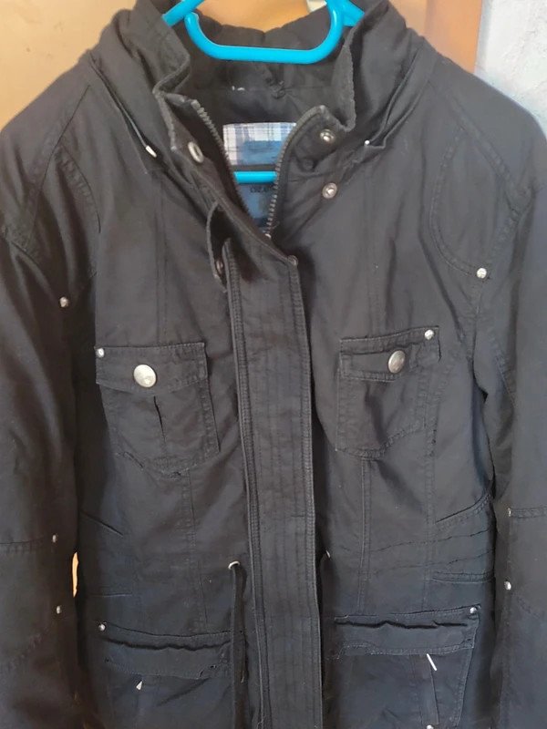 schwarze Jacke Gr.42