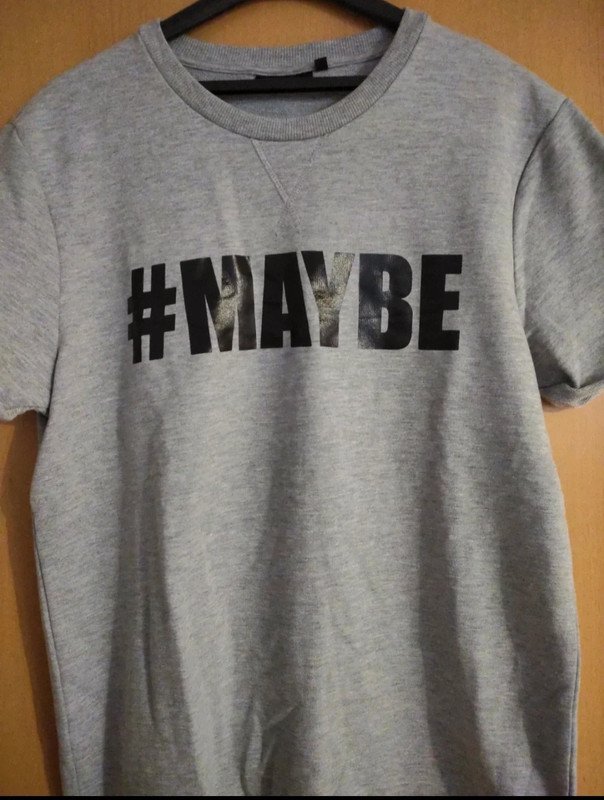 graues T-shirt Gr.M