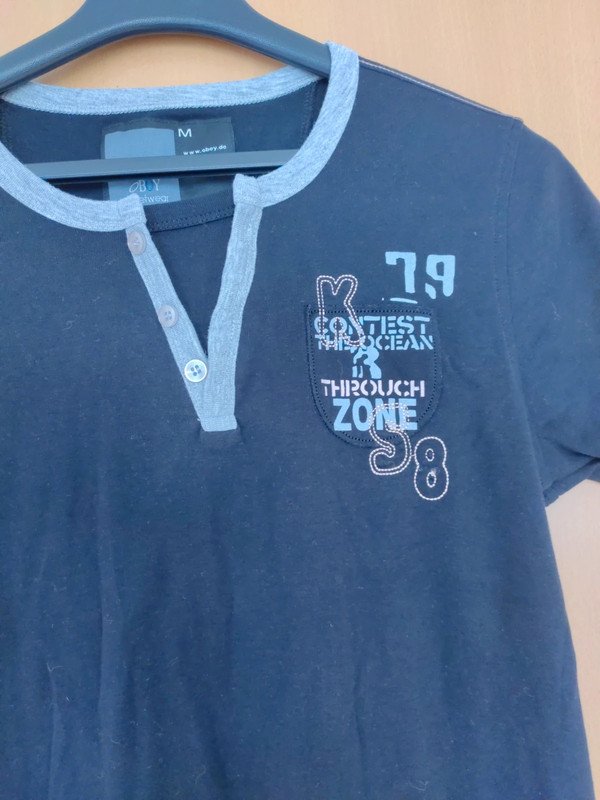 schwarzes T-Shirt Gr.M