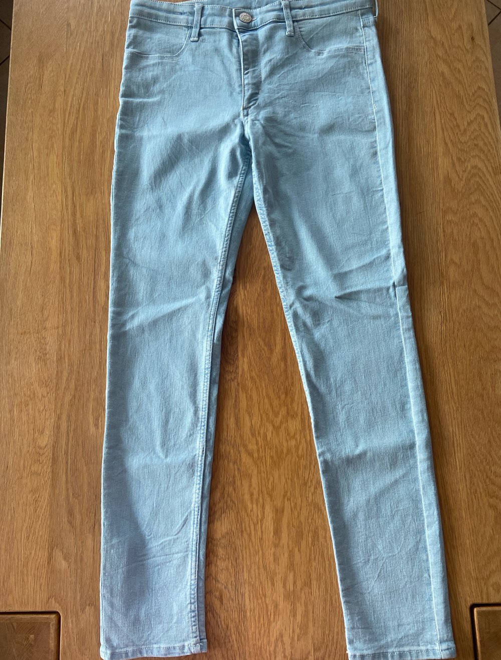 Hellblaue Denim Jeans Mädchen