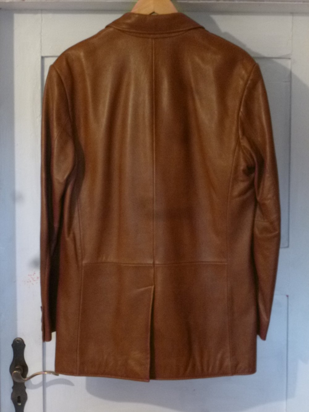  Alba Moda Echtes Lammleder Jacke cognac Gr. 48