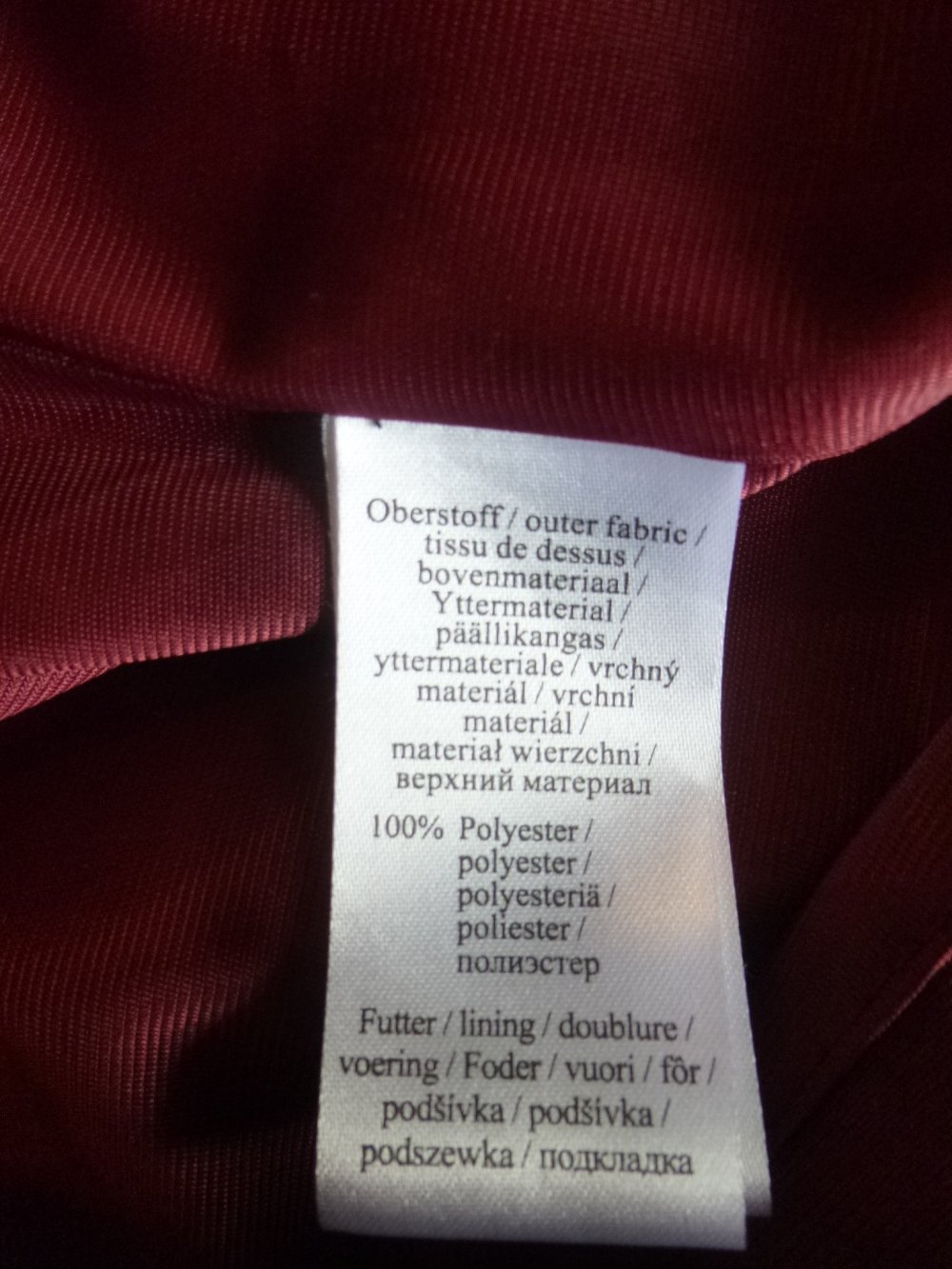  Amy Vermont Kleid rot Gr. 44 Kurzarm Stickerei