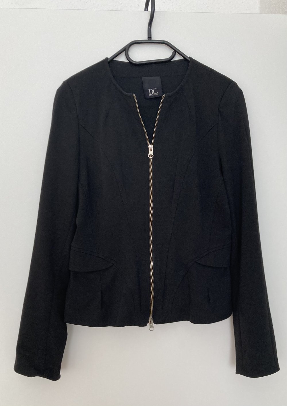 B.C: Best Connections Damen Kostüm Jacke und Rock schwarz Gr. 36