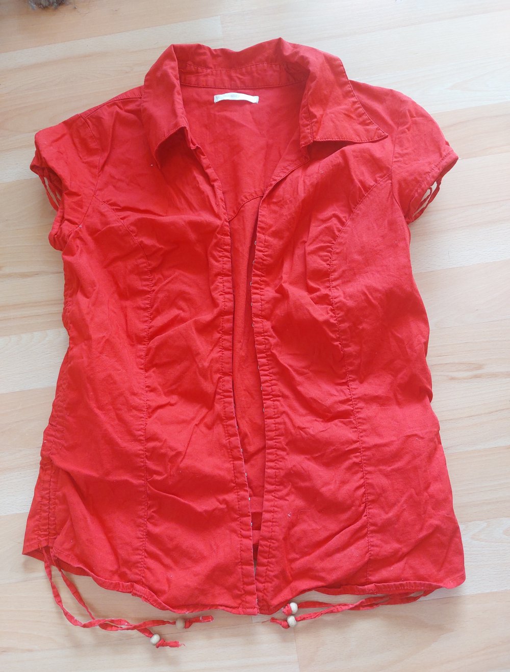 rote Bluse Gr L