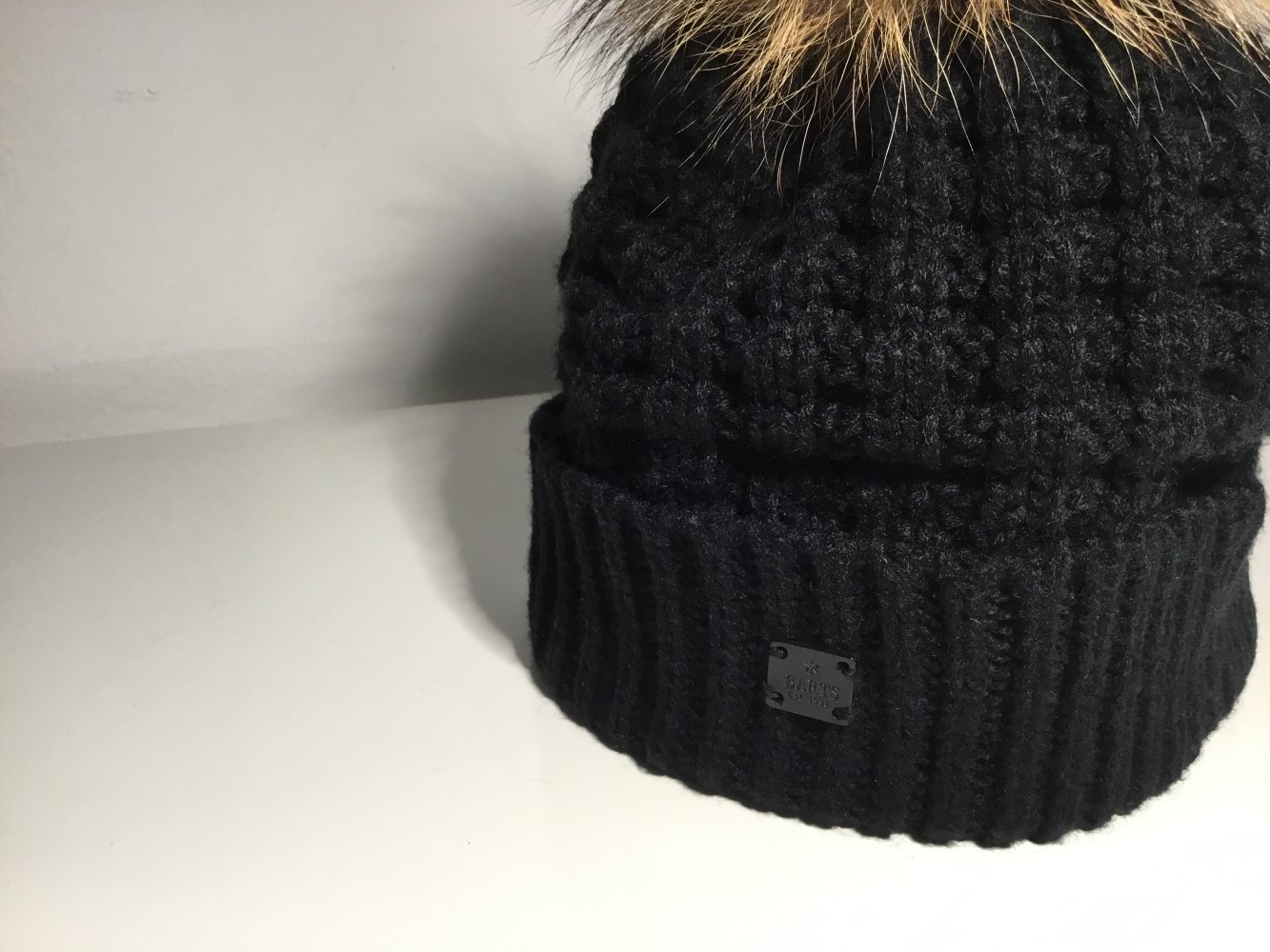 BARTS Damen Strickmütze in schwarz