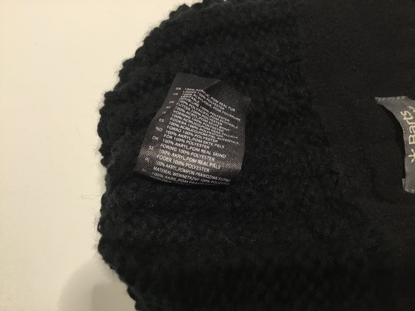 BARTS Damen Strickmütze in schwarz