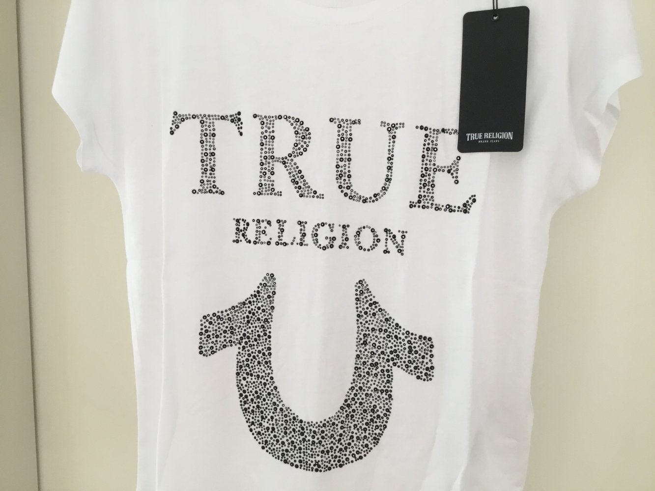 Neu! T-Shirt von True Religion in weiß