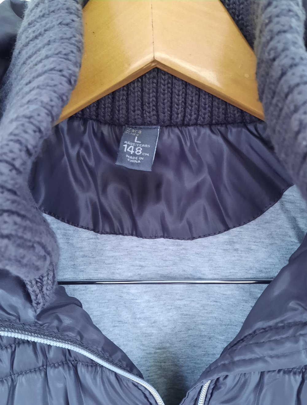 Weste mit Kragen Zara Gr.146 top Zustand