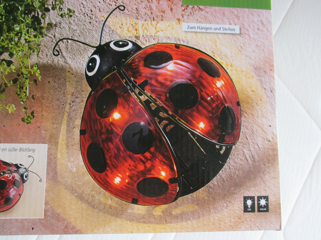 deko marienkäfer neu led für den garten zu verkaufen 
