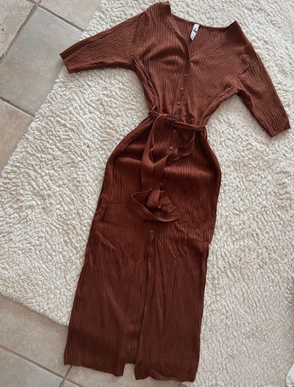Braunes Kleid Größe XS