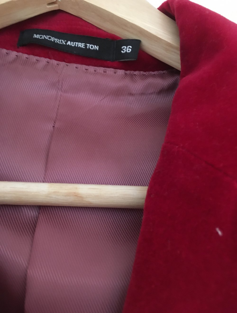 rote Samjacke