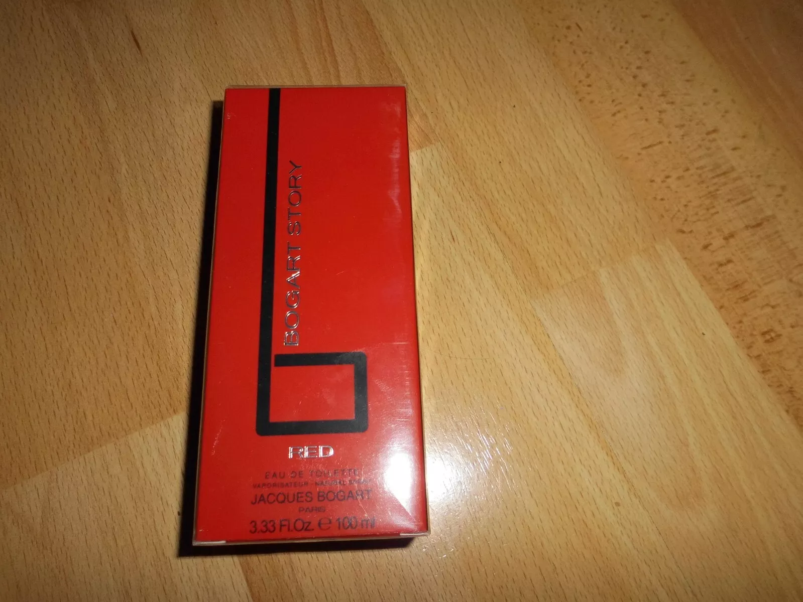 Jacques Bogart Story Red 100 ml Eau de Toilette Spray Neu Originalverpackt