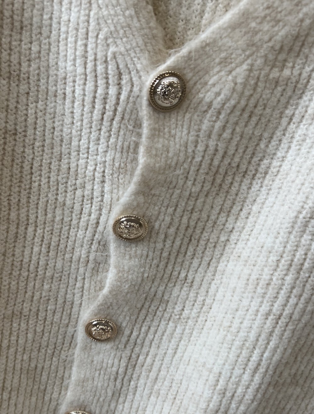 Strick Pullunder Veste beige Neu!