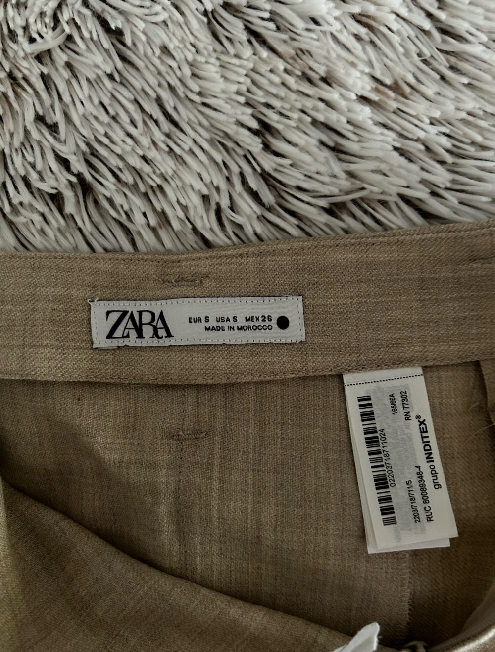 Maxi Rock Zara Leinen