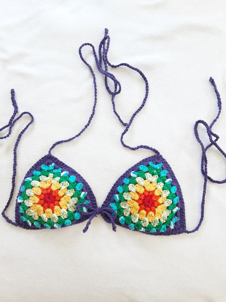 Bikinioberteil Häkelbikini Bikini Häkeltop