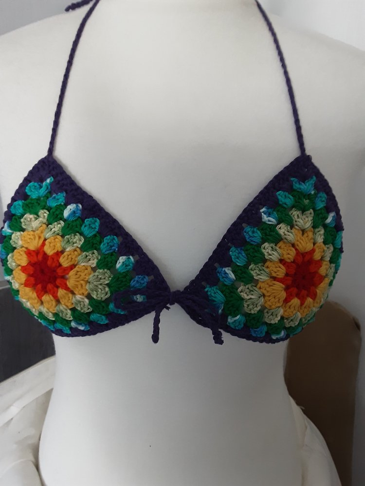 Bikinioberteil Häkelbikini Bikini Häkeltop