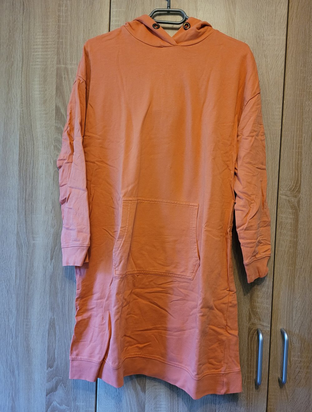Shirtkleid Orange Gr. M 40/42