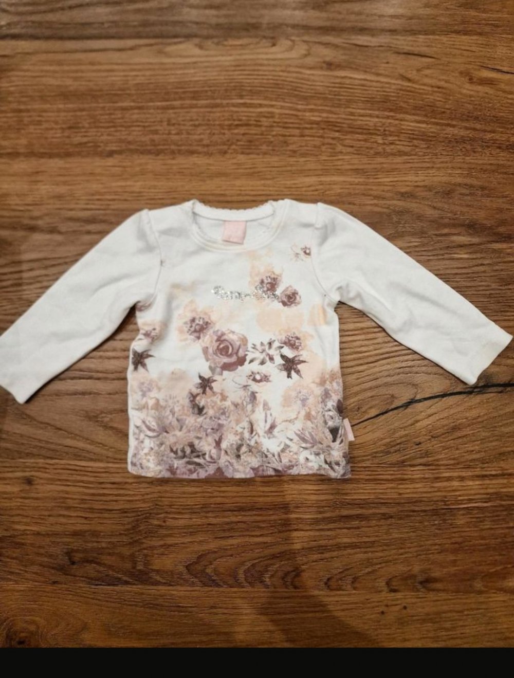 3x Langarmshirt für Mädchen Gr. 62