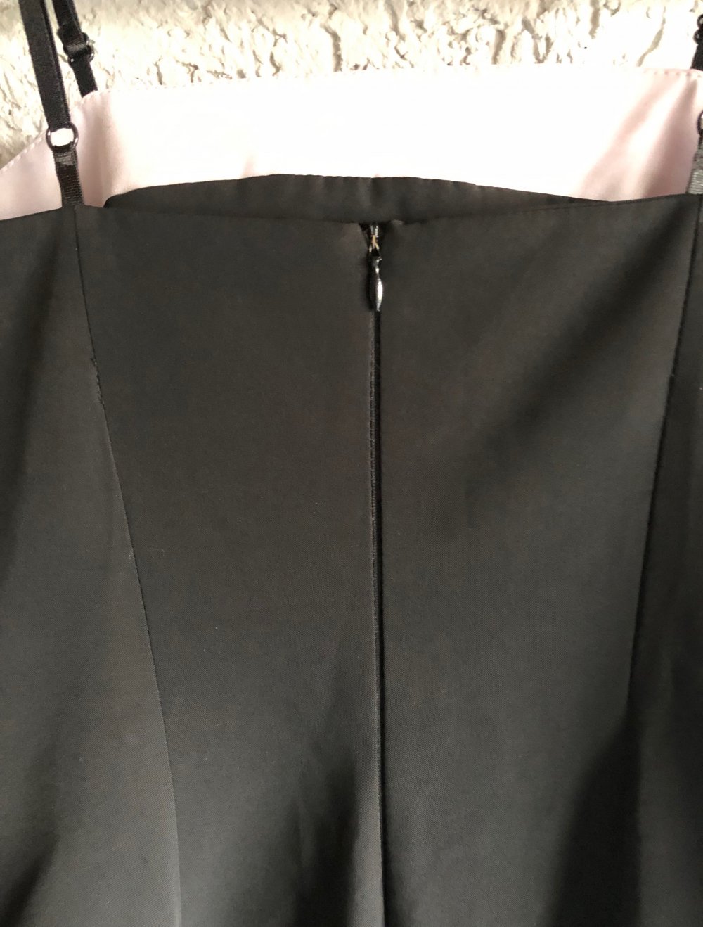 Trägerkleid Cocktailkleid schwarz/weiß Rinascimento gr36 Maße anbei