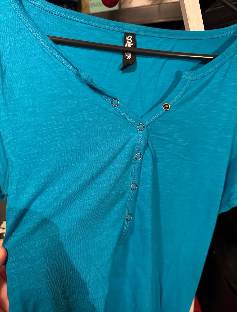 Schönes Basic Türkises tshirt