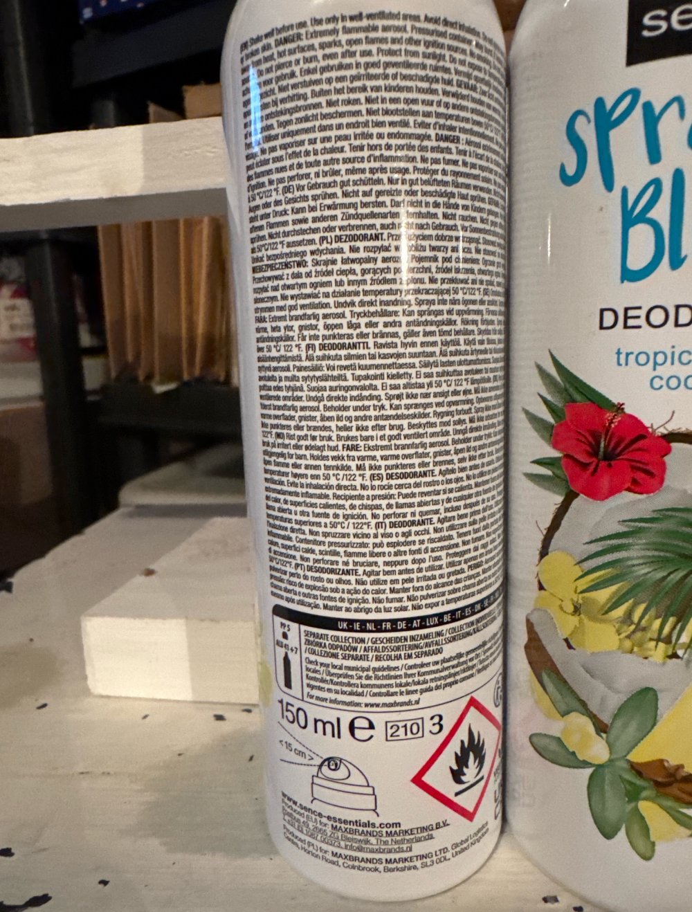 zwei die gleichen Deos je 150ml