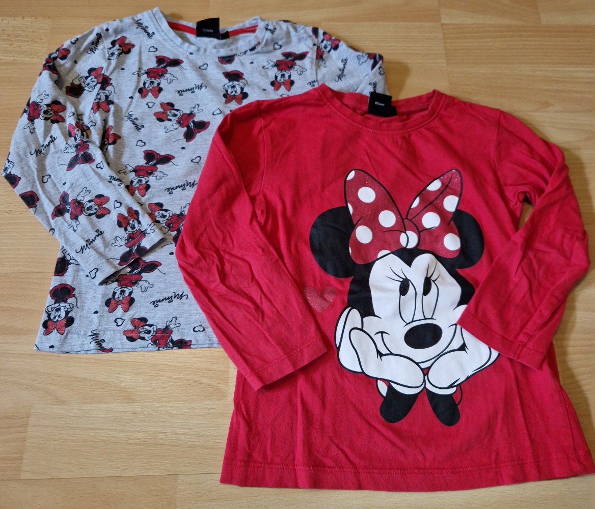 2er Set Minnie Maus LA Shirts Disney