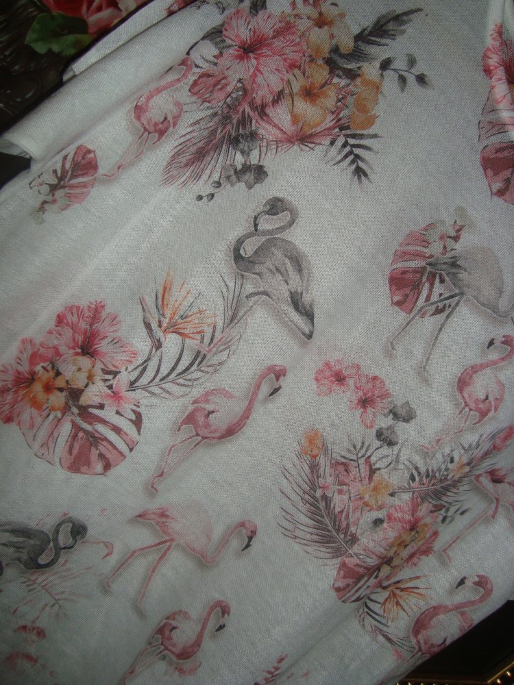 Longshirt Blütenprint Gr.40/42