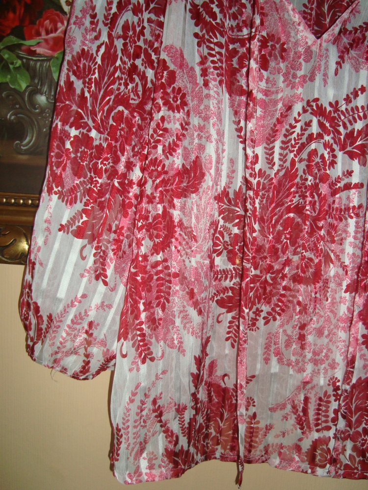 Bluse Blätterprint Gr.44