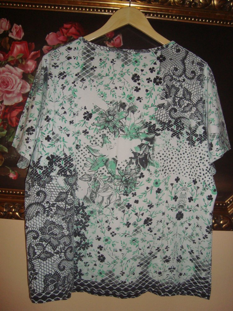 Shirt Blütenprint Gr.XXl